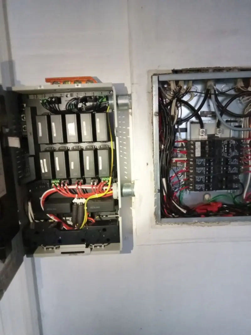 Electrical panel upgrade completed for Indoor Lighting Installation in Ammon